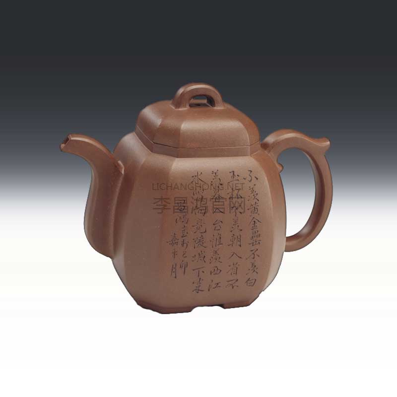 中国古美術品　急須　紫砂茶器 「李昌鴻」在銘